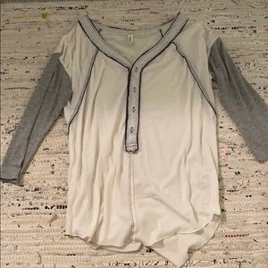 Rag & bone Long sleeve tee with buttons